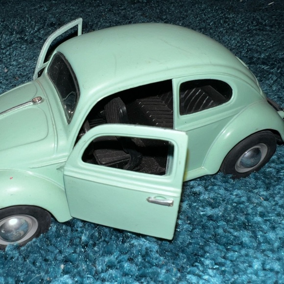 Volkswagon VW 1955 Beetle Vintage Mint Green Doors Open Collectible - Picture 6 of 16